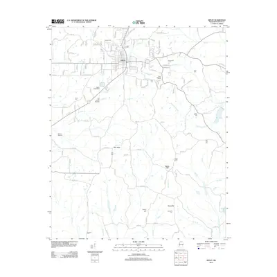 2012 Map of Ripley, 2012 Print