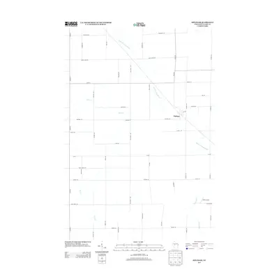 2013 Map of Riplinger, 2013 Print