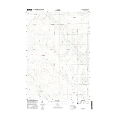 2015 Map of Riplinger, 2015 Print