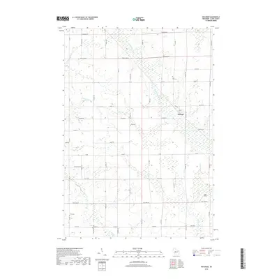 2018 Map of Riplinger, 2018 Print