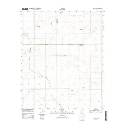 2013 Map of Rippee Ranch, 2013 Print