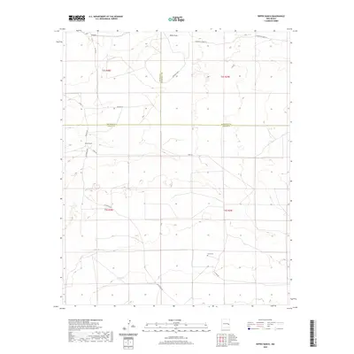 2020 Map of Rippee Ranch, 2020 Print