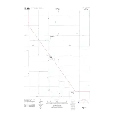 2013 Map of Rippey, 2013 Print