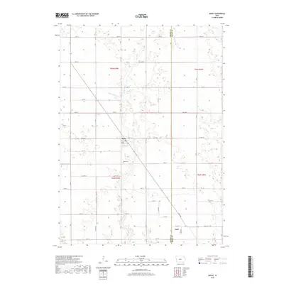 2018 Map of Rippey, 2018 Print