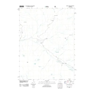 2011 Map of Ripple Creek, 2011 Print