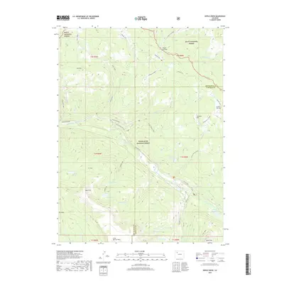 2019 Map of Ripple Creek, 2019 Print