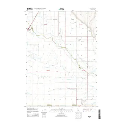 2013 Map of Ririe, 2013 Print