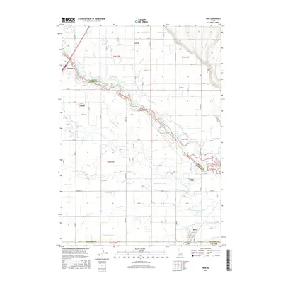 2017 Map of Ririe, 2017 Print