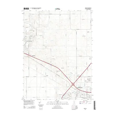 2015 Map of Rising, 2015 Print