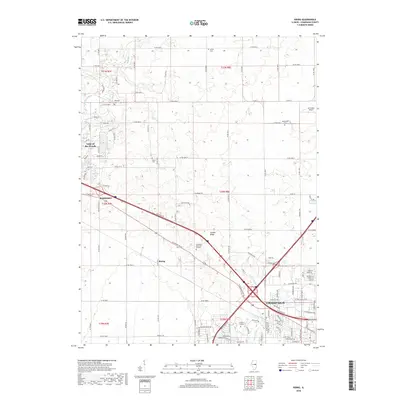 2018 Map of Rising, 2018 Print