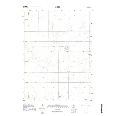 2017 Map of Rising City, 2017 Print
