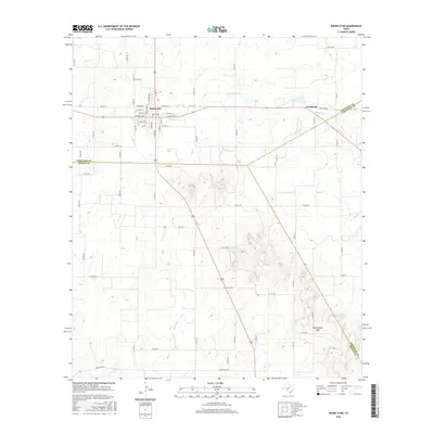 2016 Map of Rising Star, 2016 Print