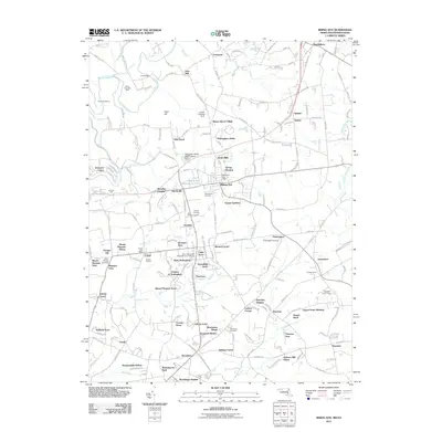 2011 Map of Rising Sun, 2011 Print