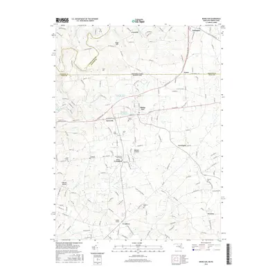 2016 Map of Rising Sun, 2016 Print