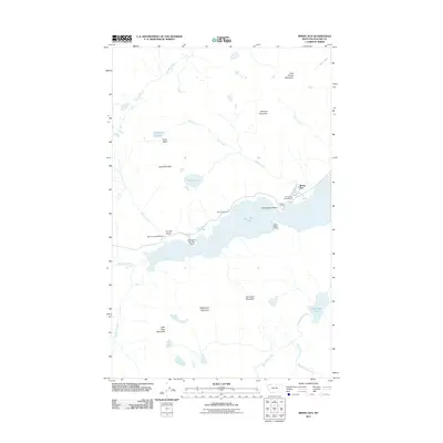 2011 Map of Rising Sun, 2011 Print