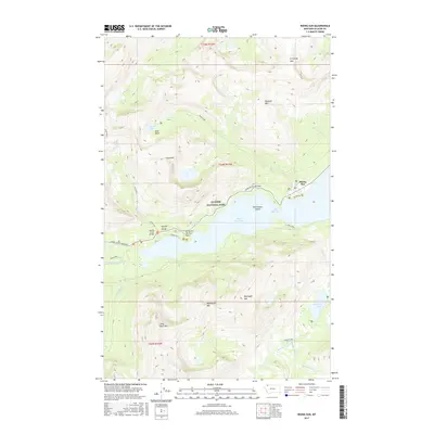 2017 Map of Rising Sun, 2017 Print