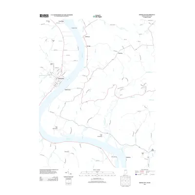 2013 Map of Rising Sun, 2013 Print