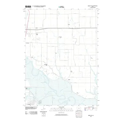 2010 Map of Rising Sun, 2010 Print