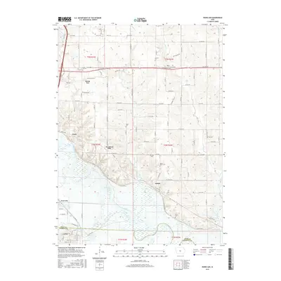 2015 Map of Rising Sun, 2015 Print
