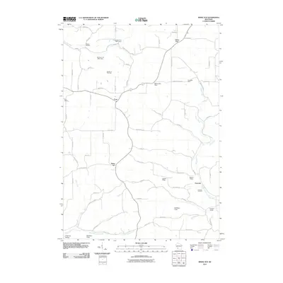 2010 Map of Rising Sun, 2010 Print
