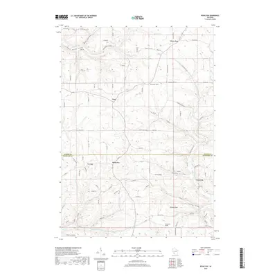 2018 Map of Rising Sun, 2018 Print