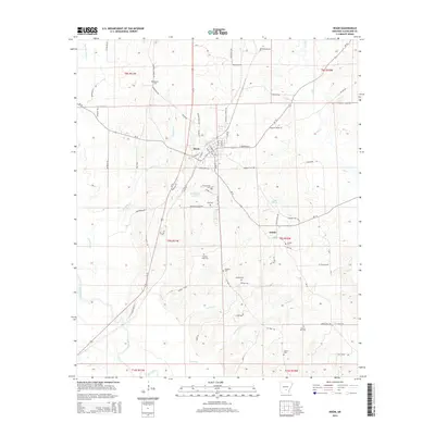 2014 Map of Rison, 2014 Print