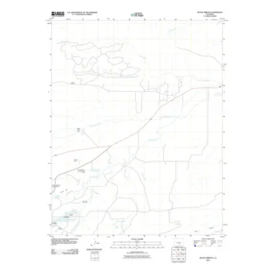 2010 Map of Ritter Arroyo, 2010 Print