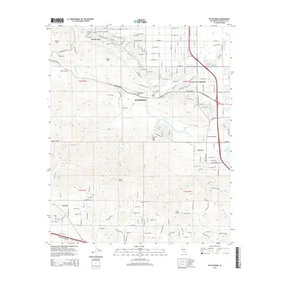 2015 Map of Ritter Ridge, 2015 Print