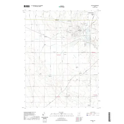 2019 Map of Rittman, 2019 Print