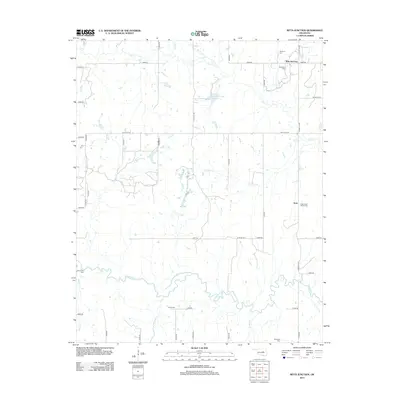 2012 Map of Ritts Junction, 2012 Print