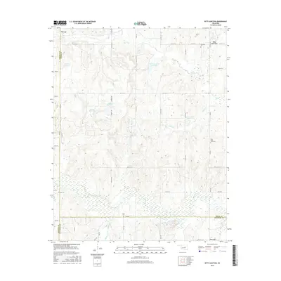2016 Map of Ritts Junction, 2016 Print