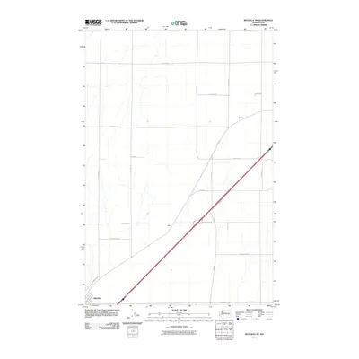 2011 Map of Ritzville NE, 2011 Print
