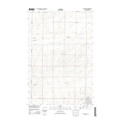 2013 Map of Ritzville NW, 2013 Print