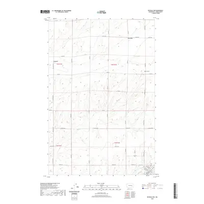 2020 Map of Ritzville NW, 2020 Print