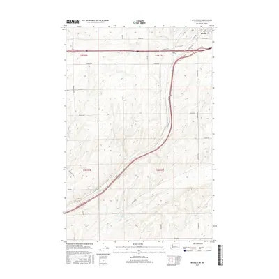 2017 Map of Ritzville SW, 2017 Print