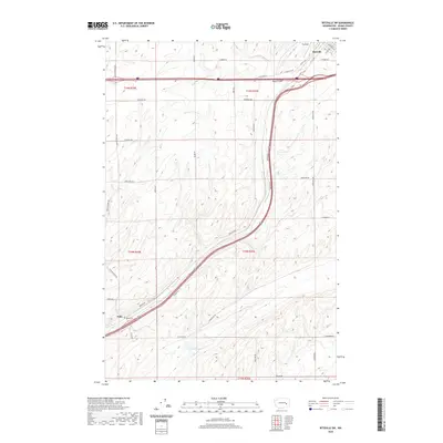 2020 Map of Ritzville SW, 2020 Print