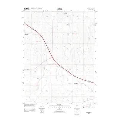 2013 Map of River Bend, 2013 Print