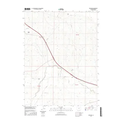 2016 Map of River Bend, 2016 Print