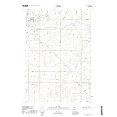 2018 Map of River Falls East, 2018 Print