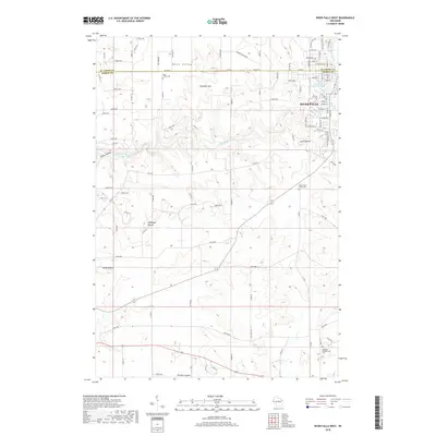 2018 Map of River Falls West, 2018 Print