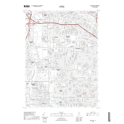 2018 Map of River Forest, 2018 Print