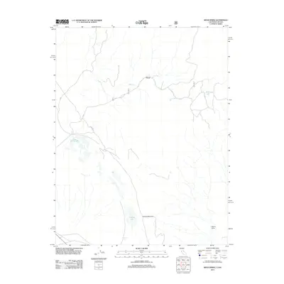2012 Map of River Spring, 2012 Print