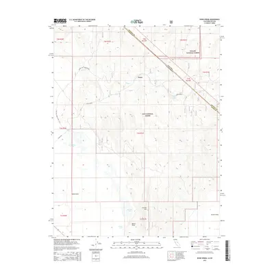2015 Map of River Spring, 2015 Print