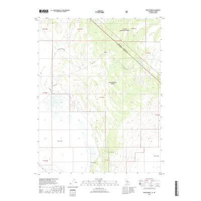 2018 Map of River Spring, 2018 Print