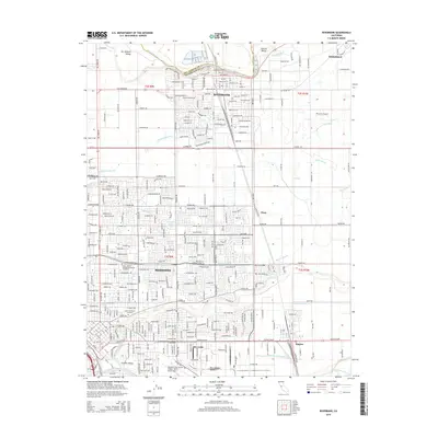 2015 Map of Riverbank, 2015 Print