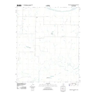 2010 Map of Riverland Cemetery, 2010 Print