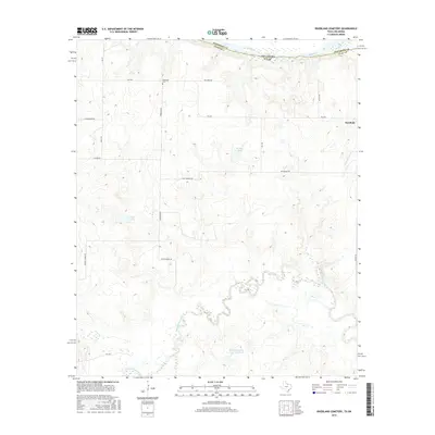 2016 Map of Riverland Cemetery, 2016 Print