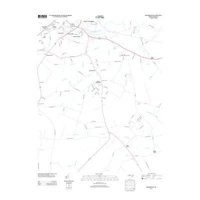 2013 Map of Rivermont, 2013 Print