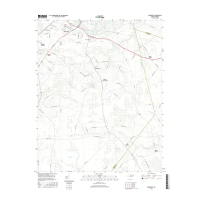 2016 Map of Rivermont, 2016 Print