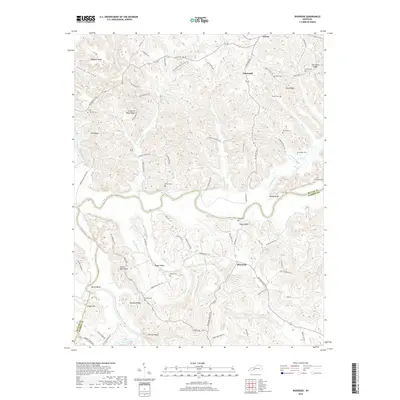 2019 Map of Riverside, 2019 Print